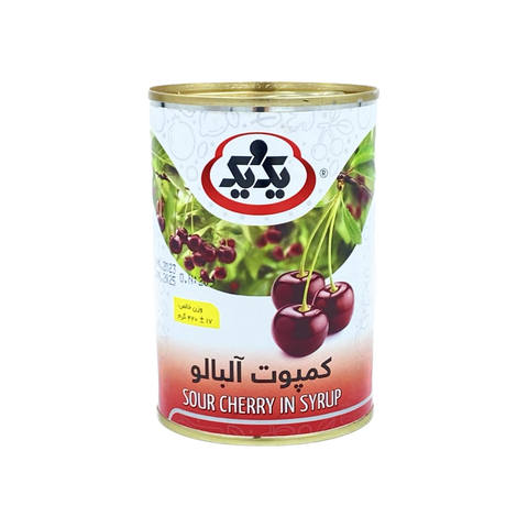 1 و 1 کمپوت گیلاس 420 گرم