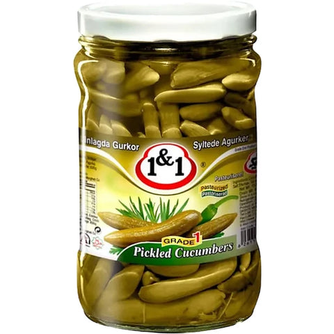 1 و 1 ترشی خیار سوپر بیبی 700 گرم