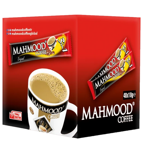 Mahmood Coffee 3in1 Box of48/18 G