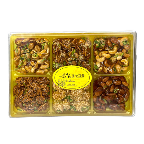 آچاچی سوهان عسلی ۶ آجیل ۷۸۸ گرم