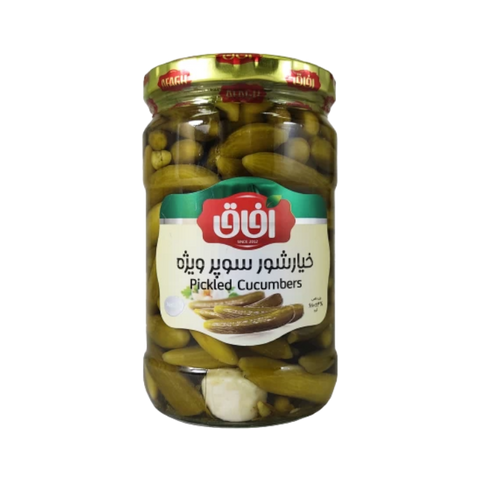 خیارشور آفاق سوپر ویژه 680 گرم