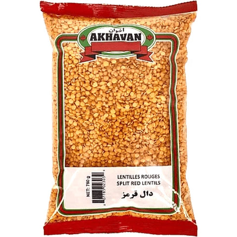 عدس قرمز اخوان 750 گرم