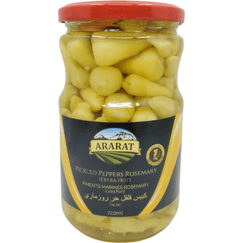 ترشی فلفل تند رزماری آرارات 720 میلی لیتر
