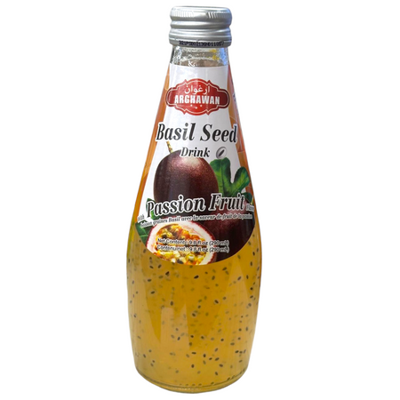 Arghawan Passion Fruit Basil Seed Drink 290 ML