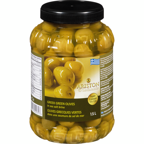Ariston Green Whole Olives 1.5 L