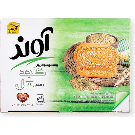 Avand Biscuit 808 Konjedi Hel Sesame &Cardamom 580 G