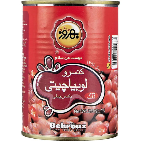 Behrouz Canned Chili Pinto Beans 390 G