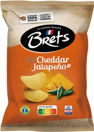 Brets Cheddar Jalapeno Chips 125 G