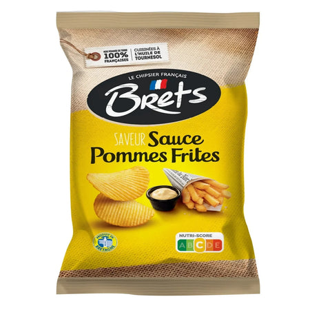 Brets French Fries Sauce Chips 125 G
