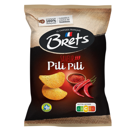 Brets Pili Pili Chips 125 G
