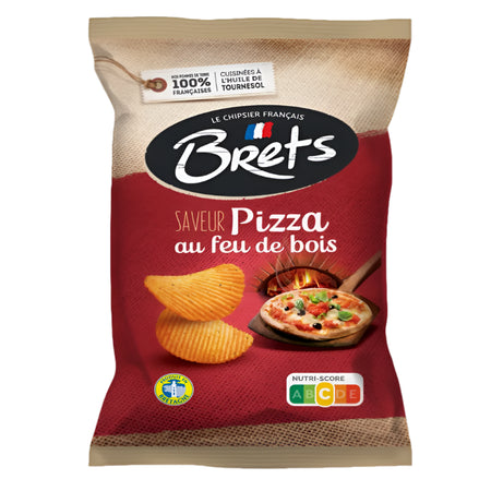 Brets Pizza Flavor Chips 125 G