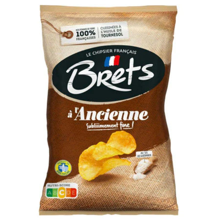 Brets Traditional Thin Chips 125 G