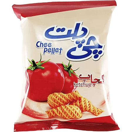Chee Pellet Pachin with Chee Tooz ketchup flavor
