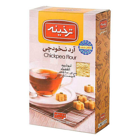 جعبه ترخین آرد نخودچی آرد نخودچی