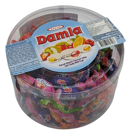 Damla Soft Candy With Fruit 400 G