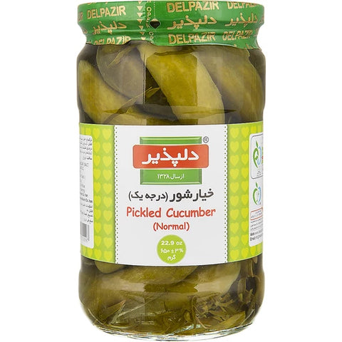 Delpazir Pickled Cucumber No1 650 G