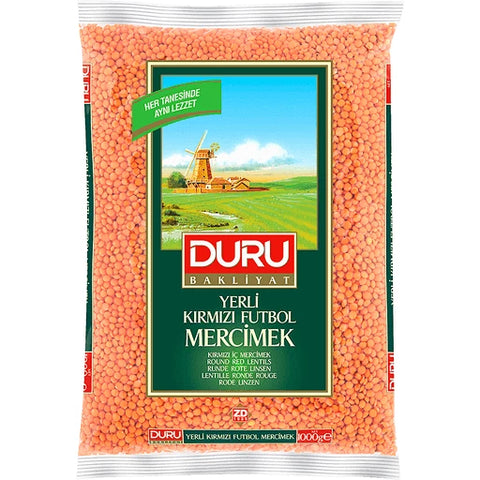 Duru Red Round Lentils 1000 G