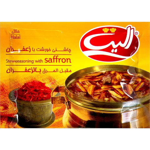 چاشنی خورش الیت با زعفران 15 گرم