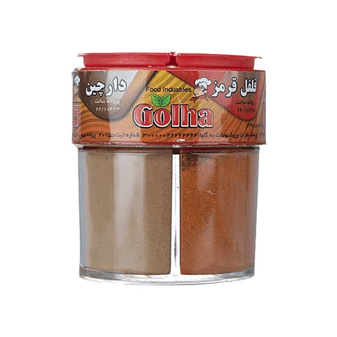 گلها 4 ادویه (زردچوبه، فلفل، دارچین، ادویه) 60 گرم