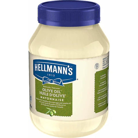 Hellmanns Mayonnaise Olive Oil 890 ML