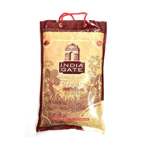 India Gate Brown Basmati Rice 10 LB