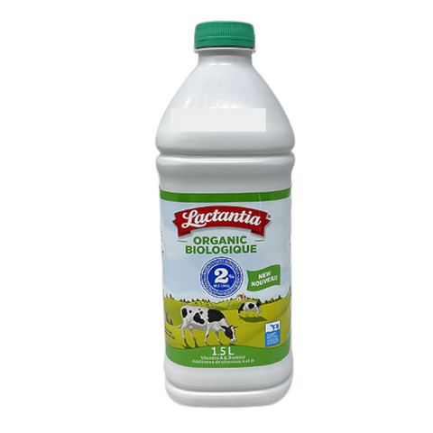 Lactantia 2% Organic Milk Bottle 1.5 L