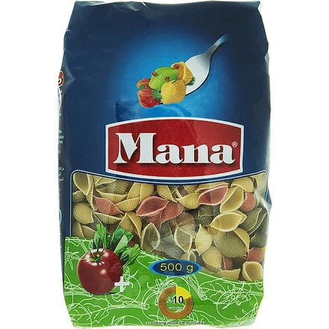 مانا ماکارونی سبزی گوش ماهی 500 گرم