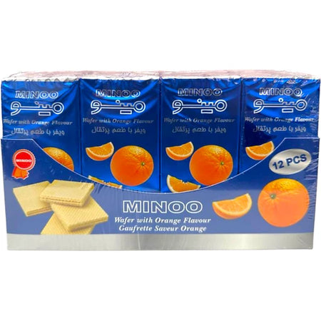 Minoo Wafer Orange 12 PCS