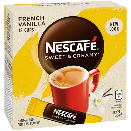 Nescafe Sweet&Creamy French Vanilla 18*19 G