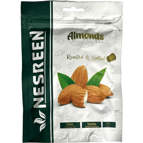 بادام نسرین سوخاری و نمکی 130 گرم