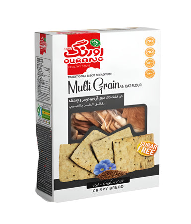 Ourang Crispy Bread w Multi Grain&Oat Flour 150 G