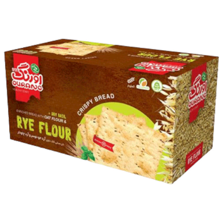 Ourang Crispy Bread w Oat Flour & Basil 150 G