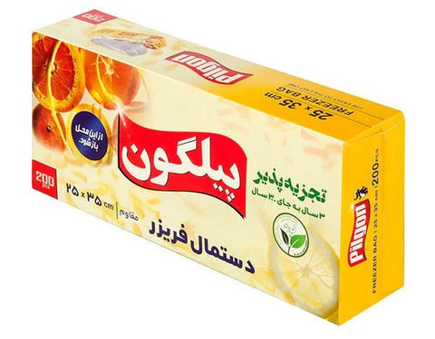 کیسه فریزر Pilgon با کاربری آسان 200 عدد