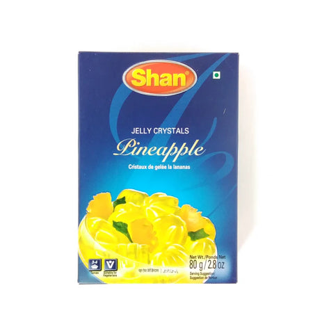 Shan Jelly Crystals Pineapple 80 G