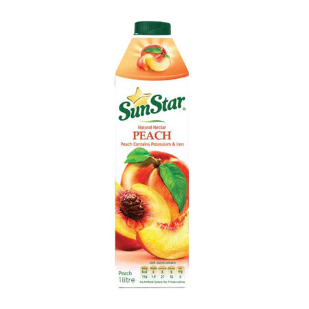 SunStar Peach Juice 1 L