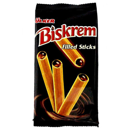 Ulker Biskrem Filled Sticks 32 G