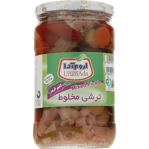 ترشی مخلوط اروم آدا 700 گرم