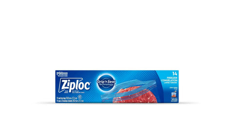 کیسه ذخیره سازی Ziploc بزرگ 14 CT