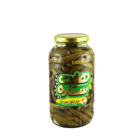 Haft Setareh Pickled Cucumber Super Vijeh 1500 G
