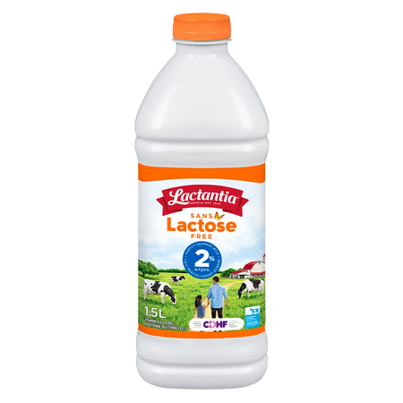Lactantia 2% Lactose Free Milk Bottle 1.5 L