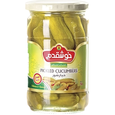 Khoshghadam Pickled Cucumber 700 G