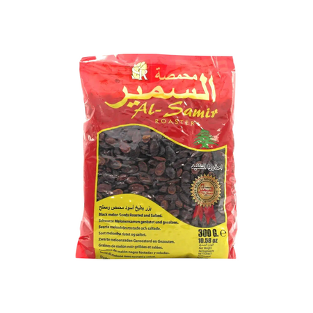 Al Samir Black Melon Seeds Roasted and Salted 300 G