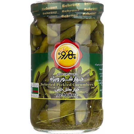 خیار ترشی بهروز فوق العاده ویژه 660 گرم