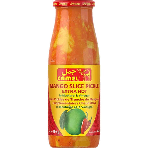 Camel Mango Slice Pickle Extra Hot 450 G
