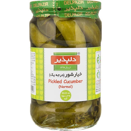 Delpazir Pickled Cucumber No1 650 G