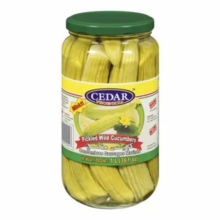 Green Cedar Pickled Wild Cucumber 1 L