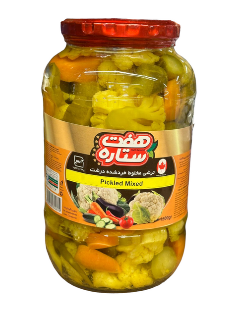 Haft Setareh Pickled Mixed Vegtable 1500 G