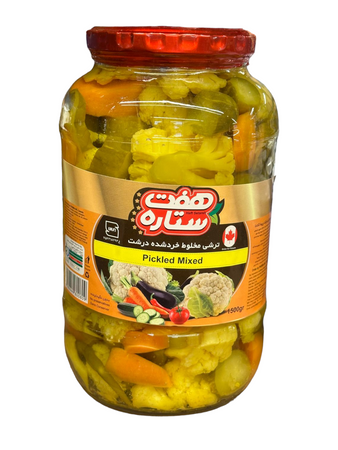 Haft Setareh Pickled Mixed Vegtable 1500 G