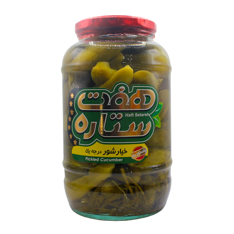 Haft Setareh Pickled Number 1 Cucumbers 1500 G