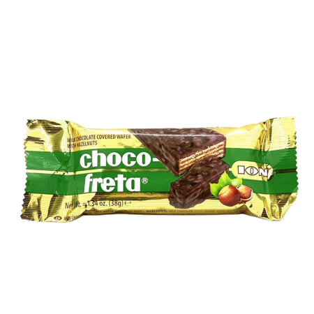 ION Sokofreta Stevia Milk Chocolate Wafer with Hazelnut 38 G